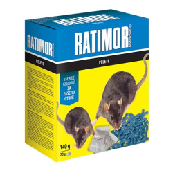 Ratimor 140g granule Brodifacoum 20g/140g
