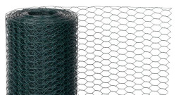 Pletivo 500/13/0,9mm HEX  Garden PVC zelen�