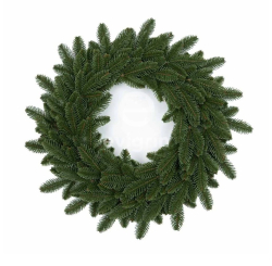 Veniec 50cm jednofarebn eina 3D V-8-50