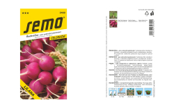 Redkovka Liliana celoro�n� Semo