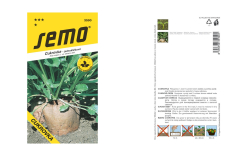 Repa cukrov� Cukrovka Semo