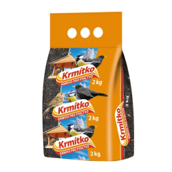 Krmivo slnenica 2kg ierna  Forestina