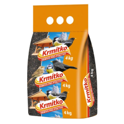 Krmivo slnenica 4kg ierna  Forestina