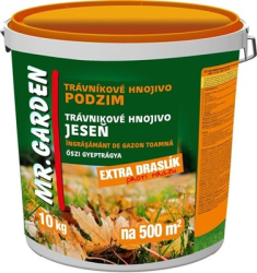 Hnojivo na trvu 10kg jese vedro Mr.Gar