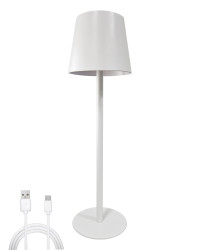 Lampa LED stolov� biela nab�jate�n� USB