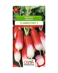 Redkovka Flamboyant podlh.�erveno-biela SMor